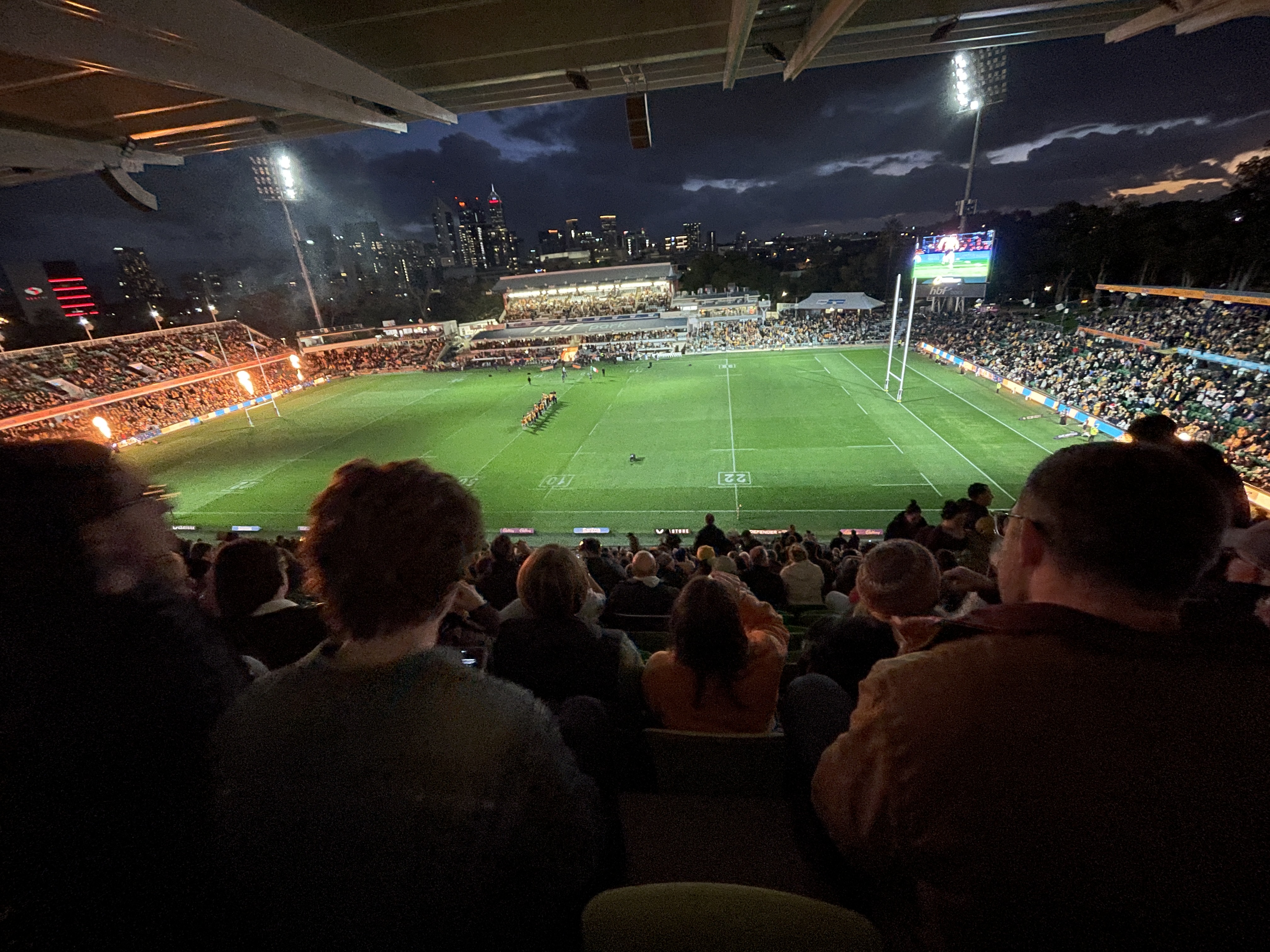 Italy V Australia at NIB